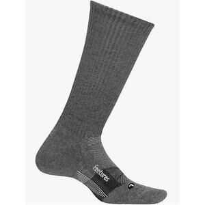 Feetures Women's Small Gray Merino 10 Cushion Crew Socks 1-Pair OS26-28